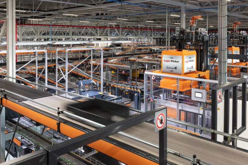 Albert Heijn - robots domineren het magazijn van de toekomst