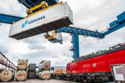 Nieuwe treinverbinding CoolRail vermindert CO2 fors