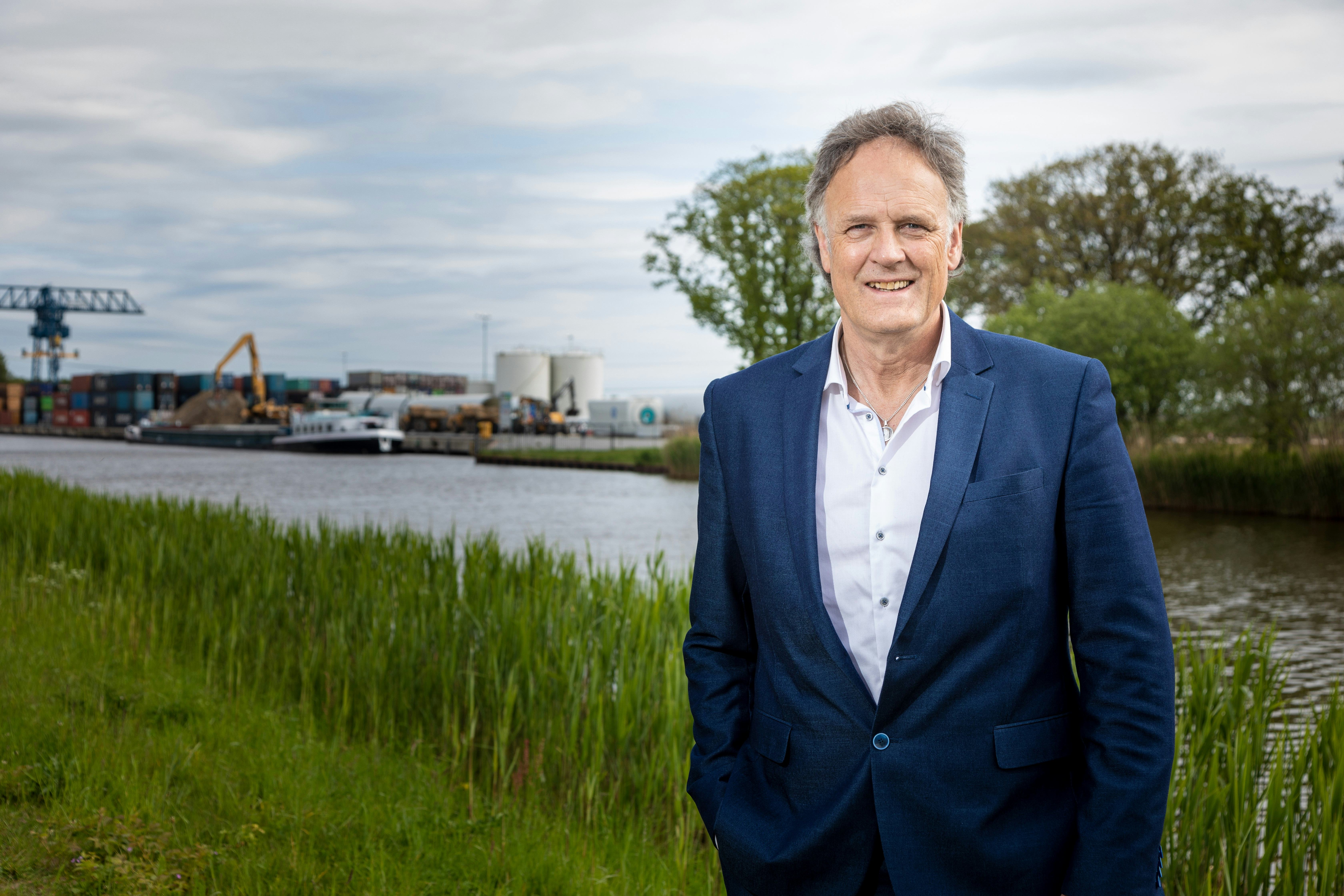 Gerry Waanders (Port of Twente): "Voor de profilering van oost Nederland is Airport Twente belangrijk voor het afhandelen van luchtvracht." 
Joris Fotografie