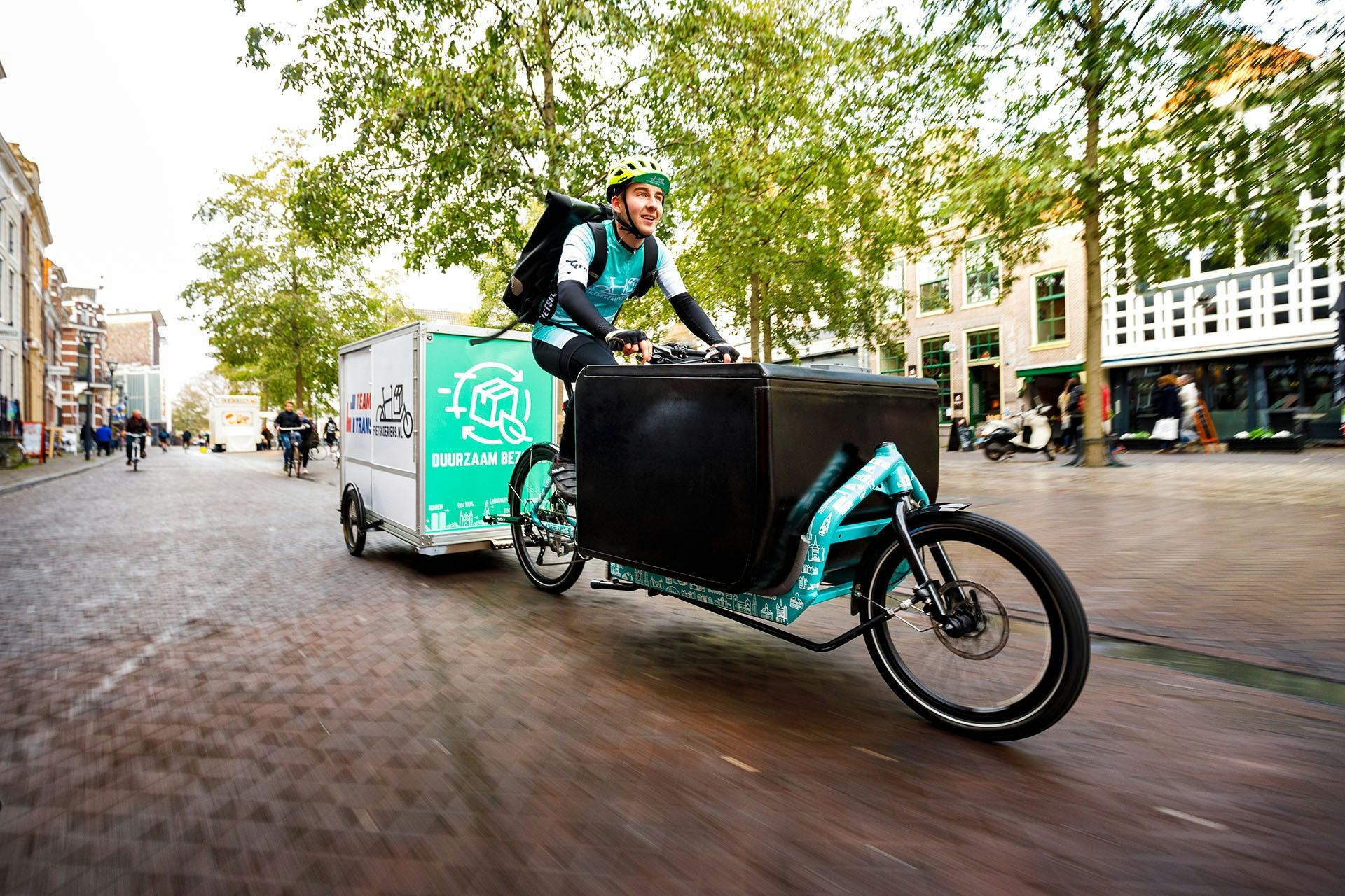 Elektrische bakfiets: hip en trending, maar vooral duurzaam op de last mile