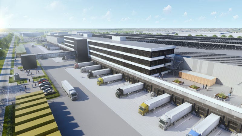 Bewolkt Wind Jaarlijks Zalando bouwt grootste en meest geautomatiseerde distributiecentrum in  Nederland