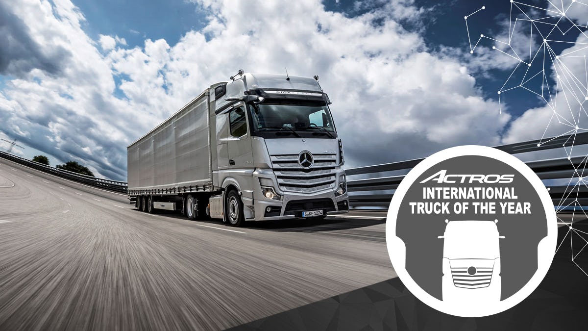 Mercedes-Benz Actros is International Truck of the Year 2020