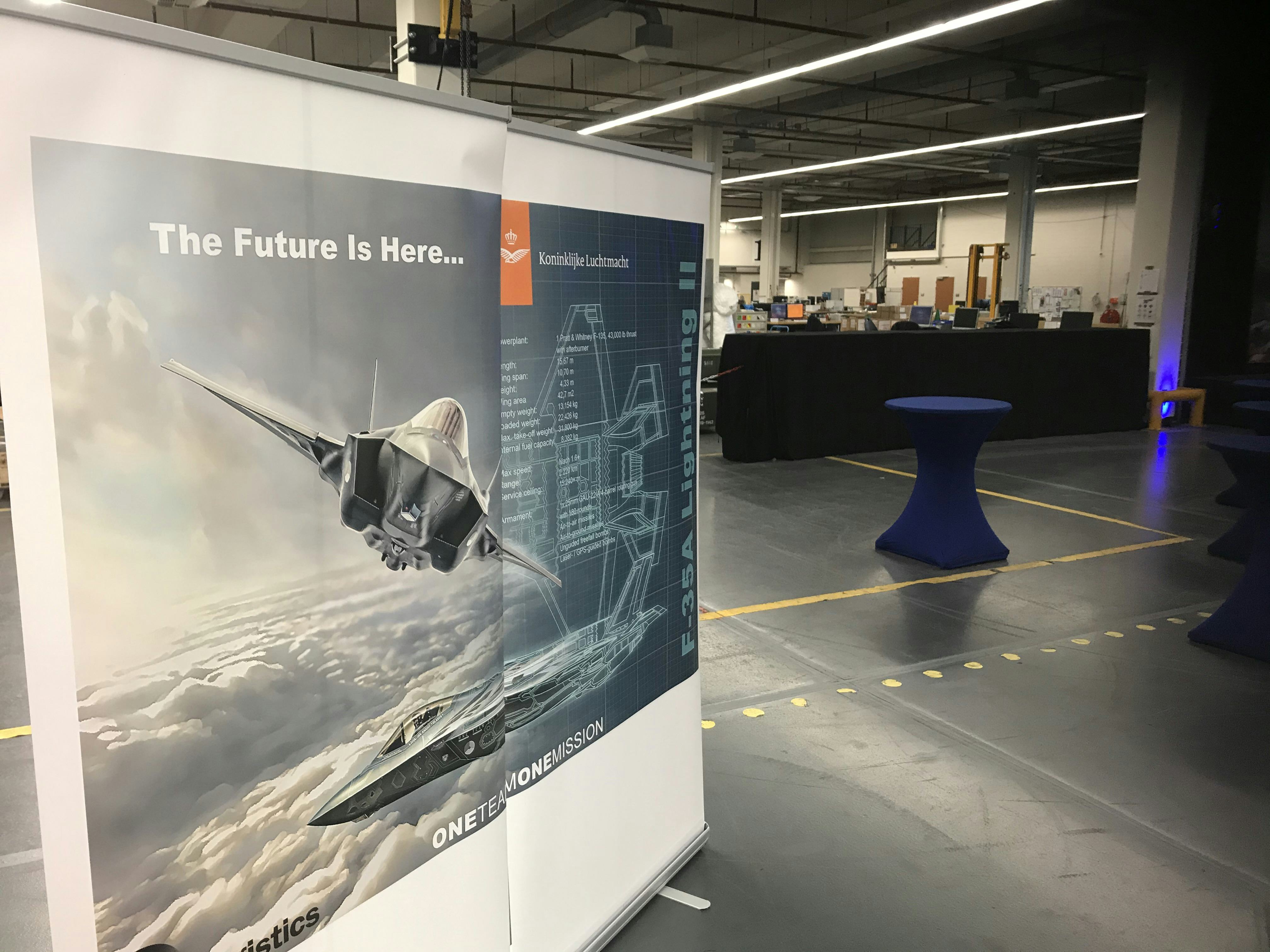 Europees distributiecentrum F-35 officieel geopend
