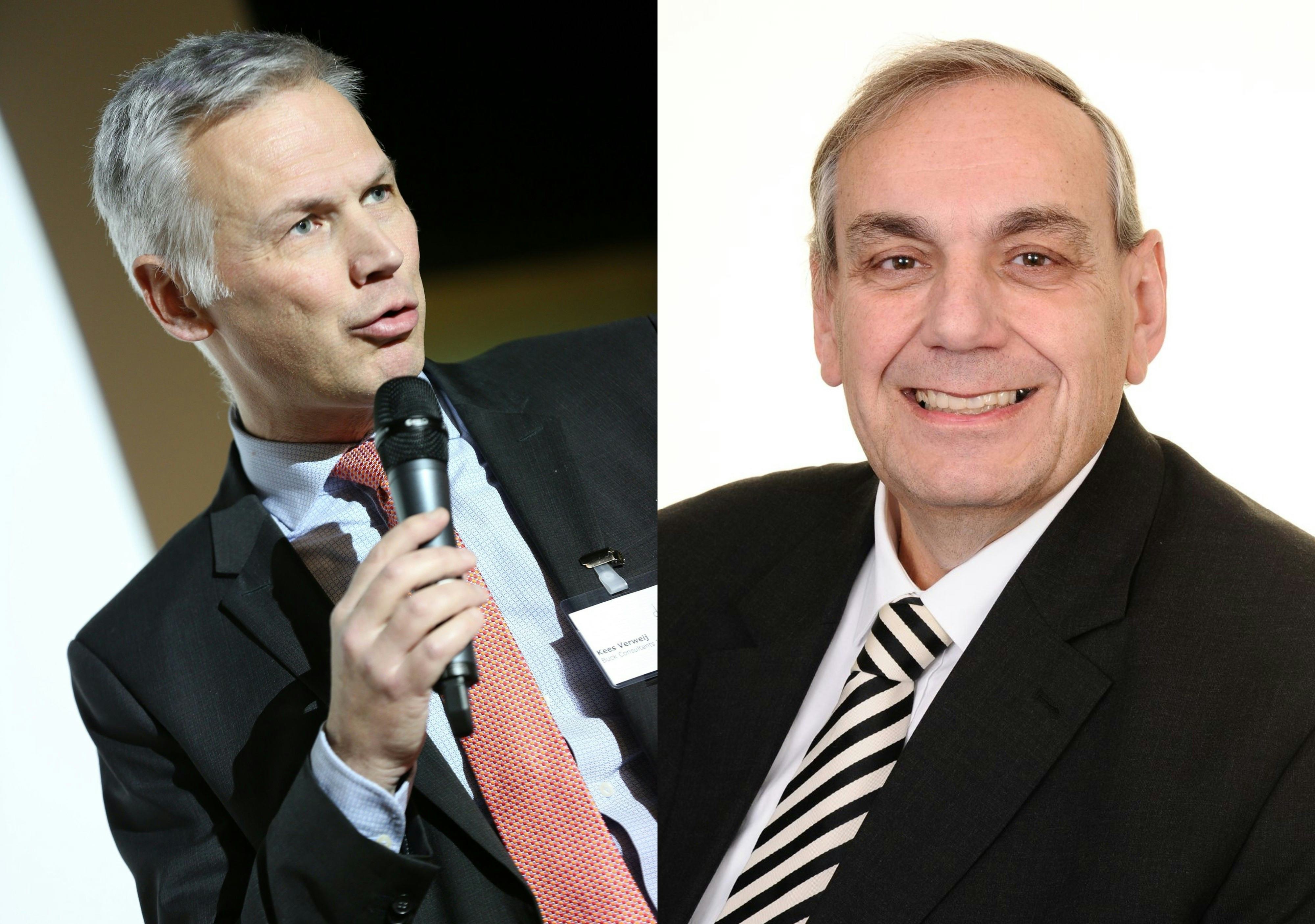 Kees Verweij (links) en René Buck van Buck Consultants International.