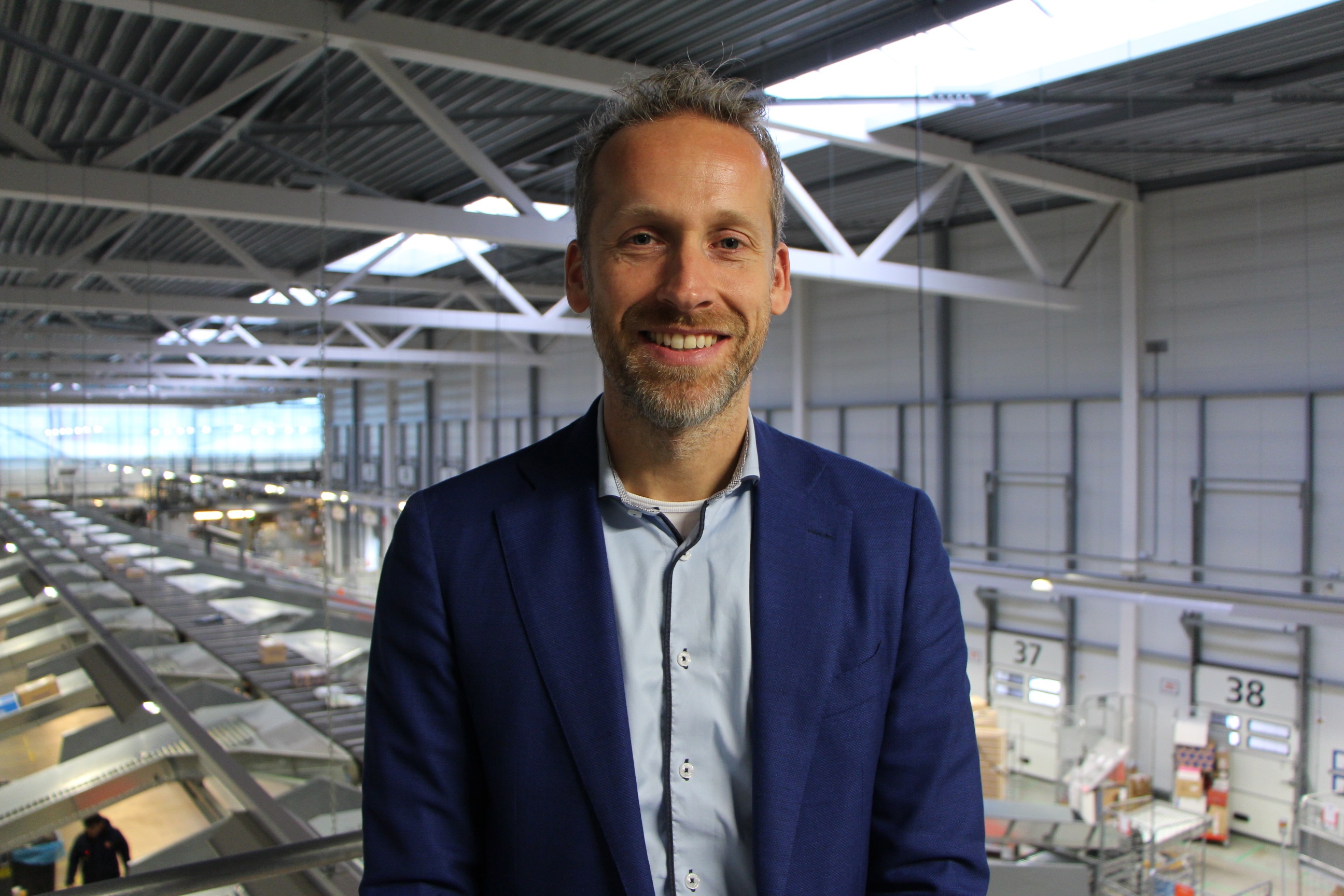 Pascal Bangma, depot directeur zuid PostNL
