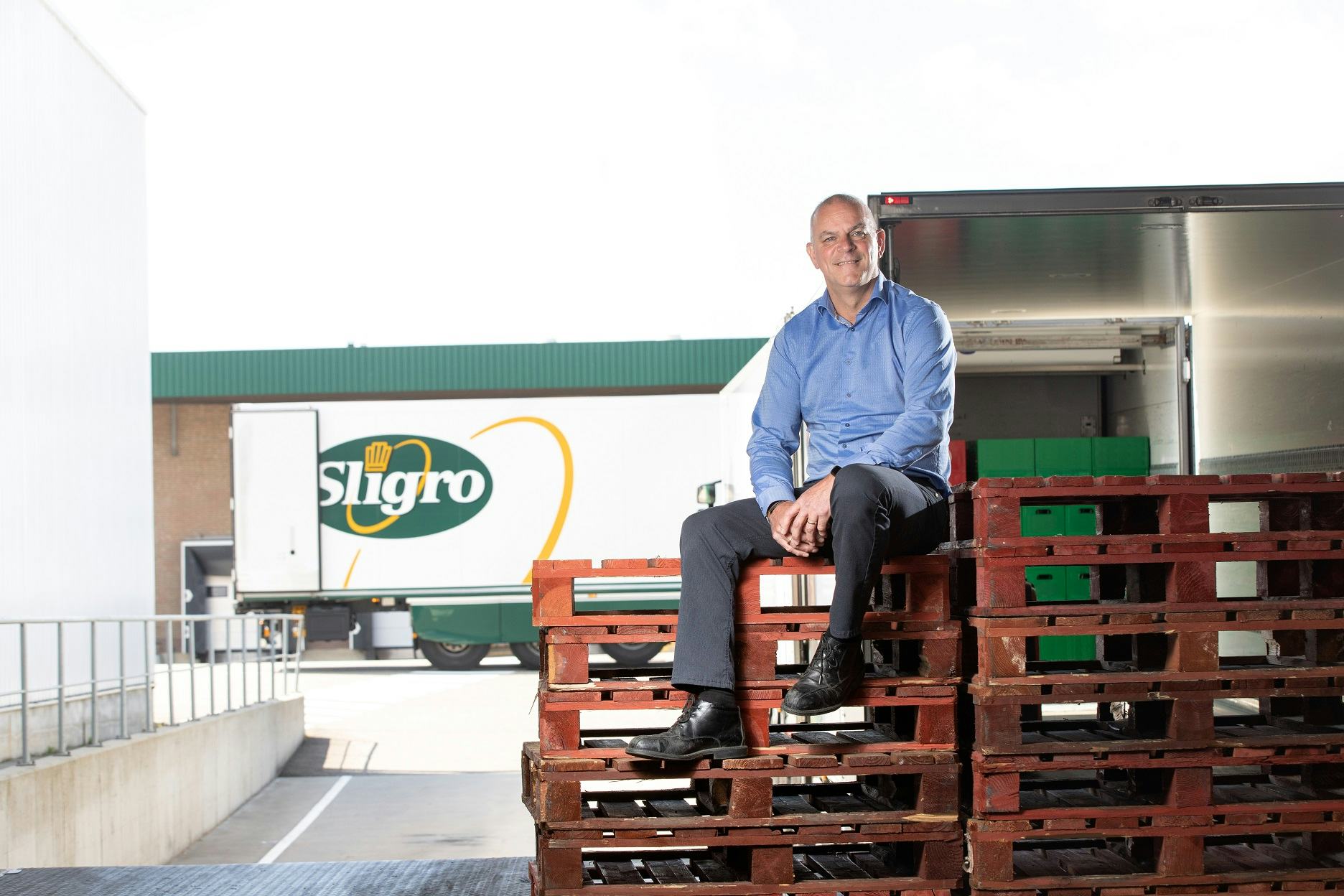 Egbert Pashouwers, manager Retoursorteercentrum bij Sligro