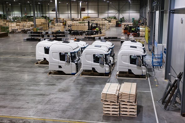 Scania legt productie in Zwolle en Meppel stil om chiptekorten