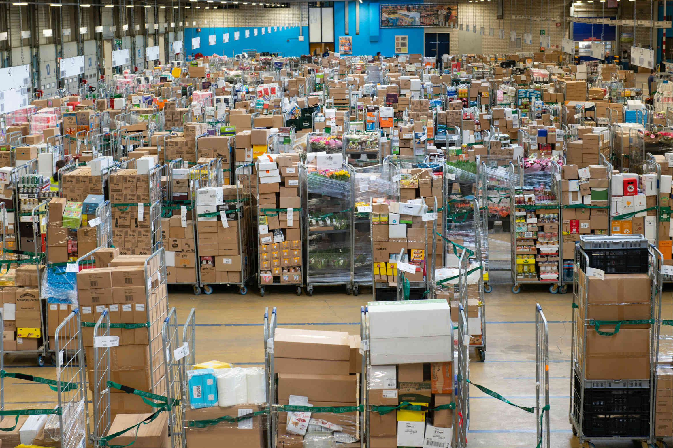 Hectisch weekend in de retail dc's