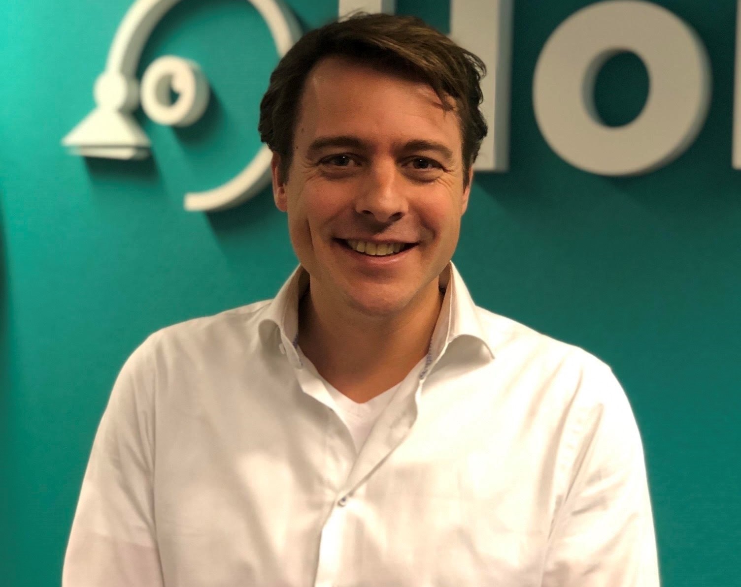 Mark-Jan Pieterse (37), mede-eigenaar van Homerr.