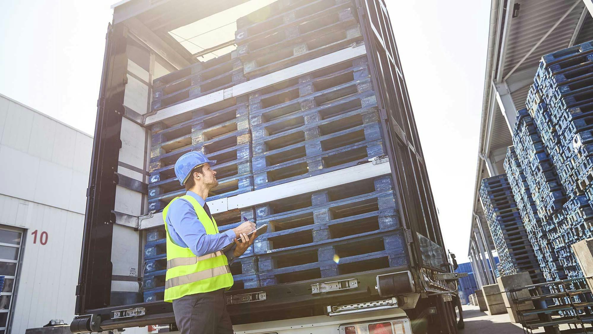 Paulig kiest voor de blauwe CHEP-pallets.