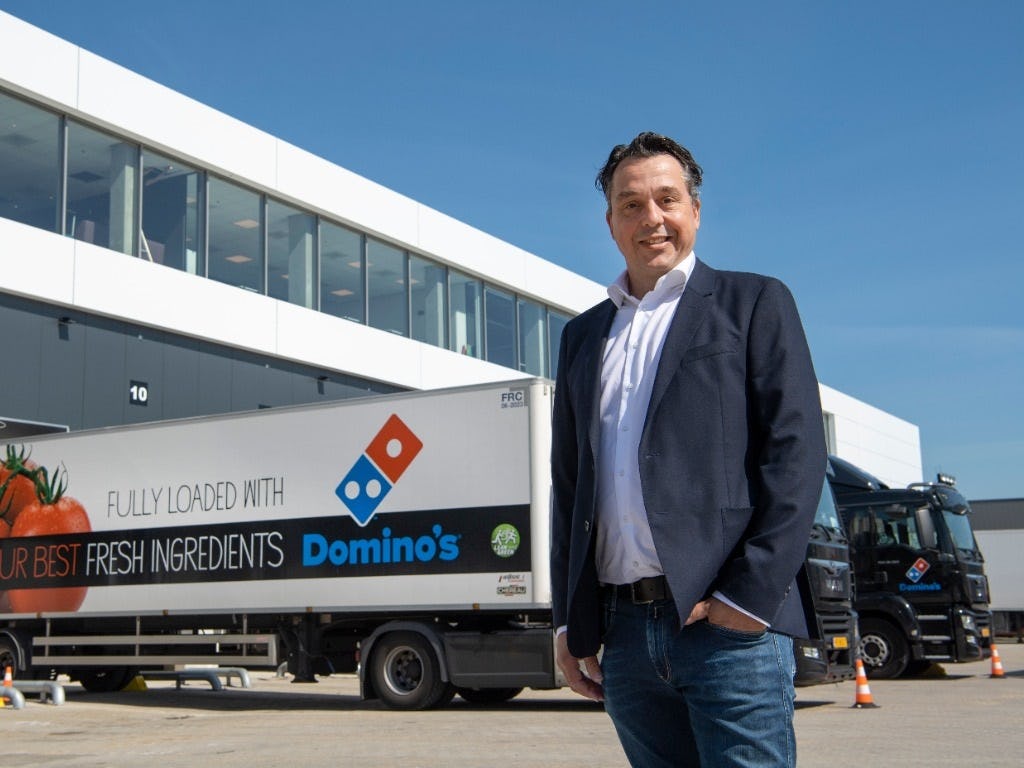 Misja Vroom, ceo Domino's Pizza Benelux