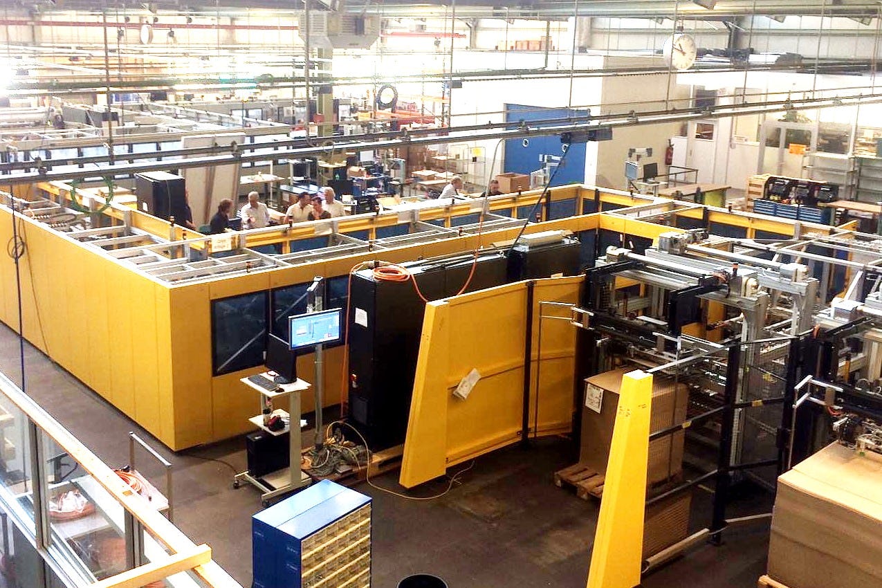 Testlocatie in Zwitserland