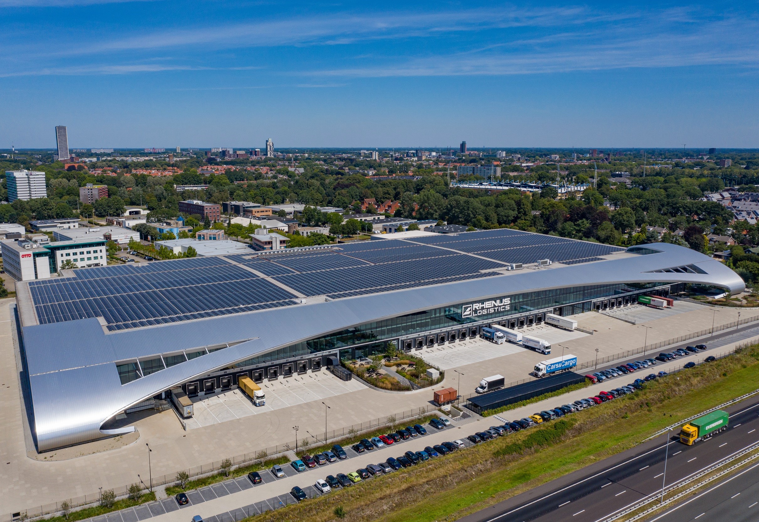Aan de hand van vier pijlers een duurzame energiecentrale maken van een dc.