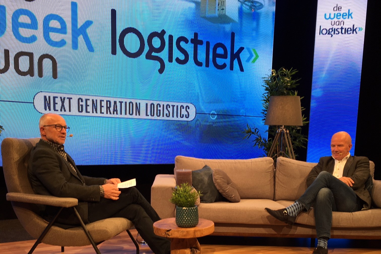 Op donderdag neemt op de bank Jannie van Andel plaats voor een interview door hoofdredacteur Heres Stad.