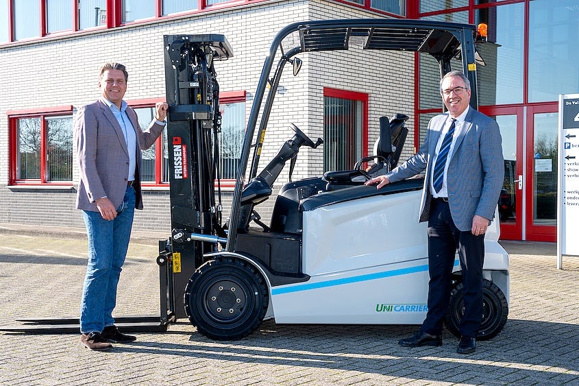 Erik Koudijs (links) en George Frissen