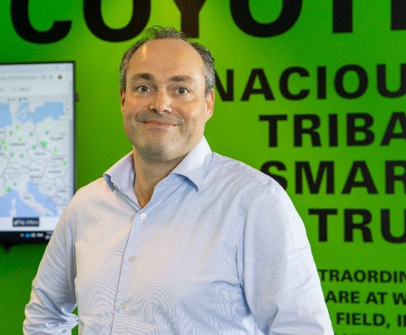 Jaap Bruining (Coyote Logistics): 'Lege ritten terugdringen dat is wat