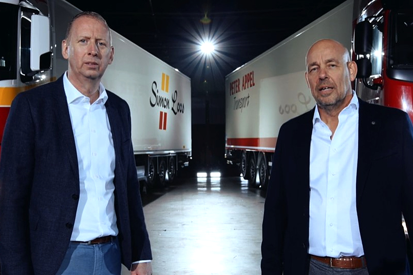 Simon Loos (links) en Peter Appel