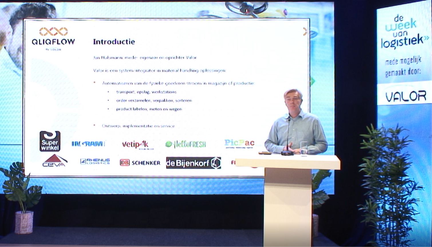 Jan Hulsmann van Valor legt in een webinar uit wat de voordelen zijn van de flexibele oplossing Qliqflow