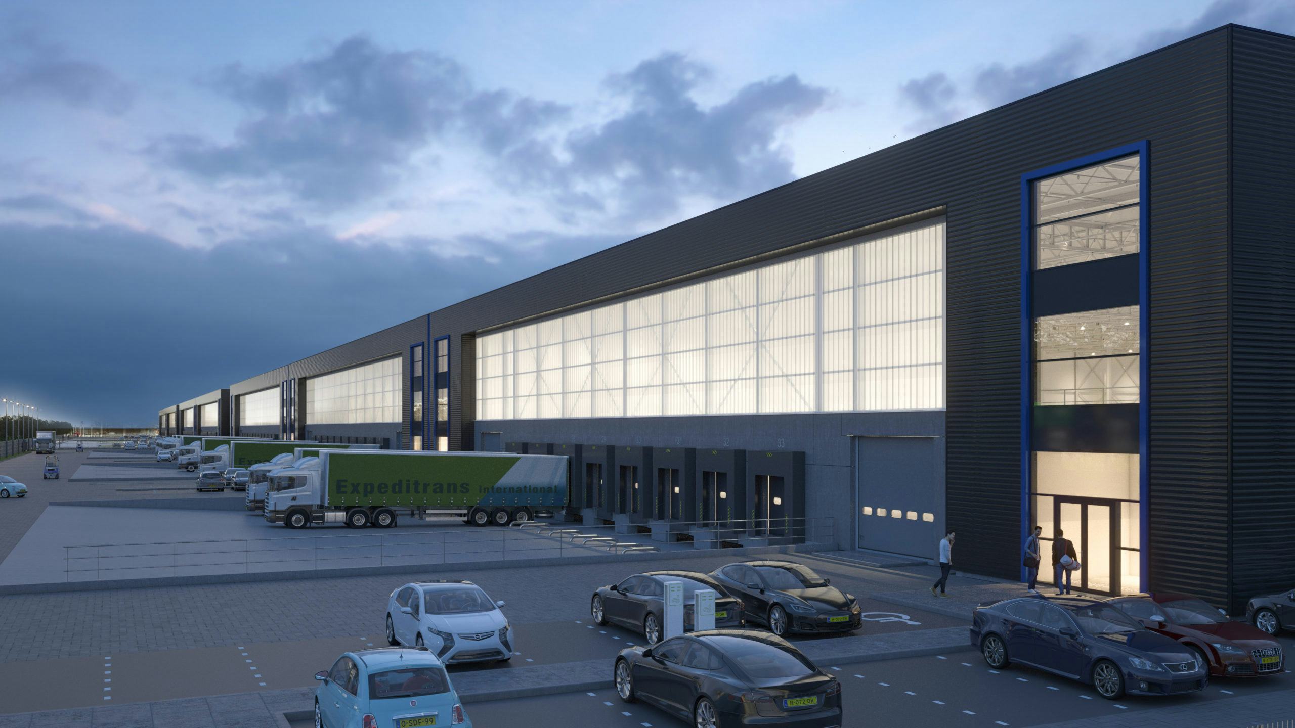 Wat het Atlaspark geschikt maakt voor logistieke activiteiten, is de uitzonderlijk goede ontsluiting.