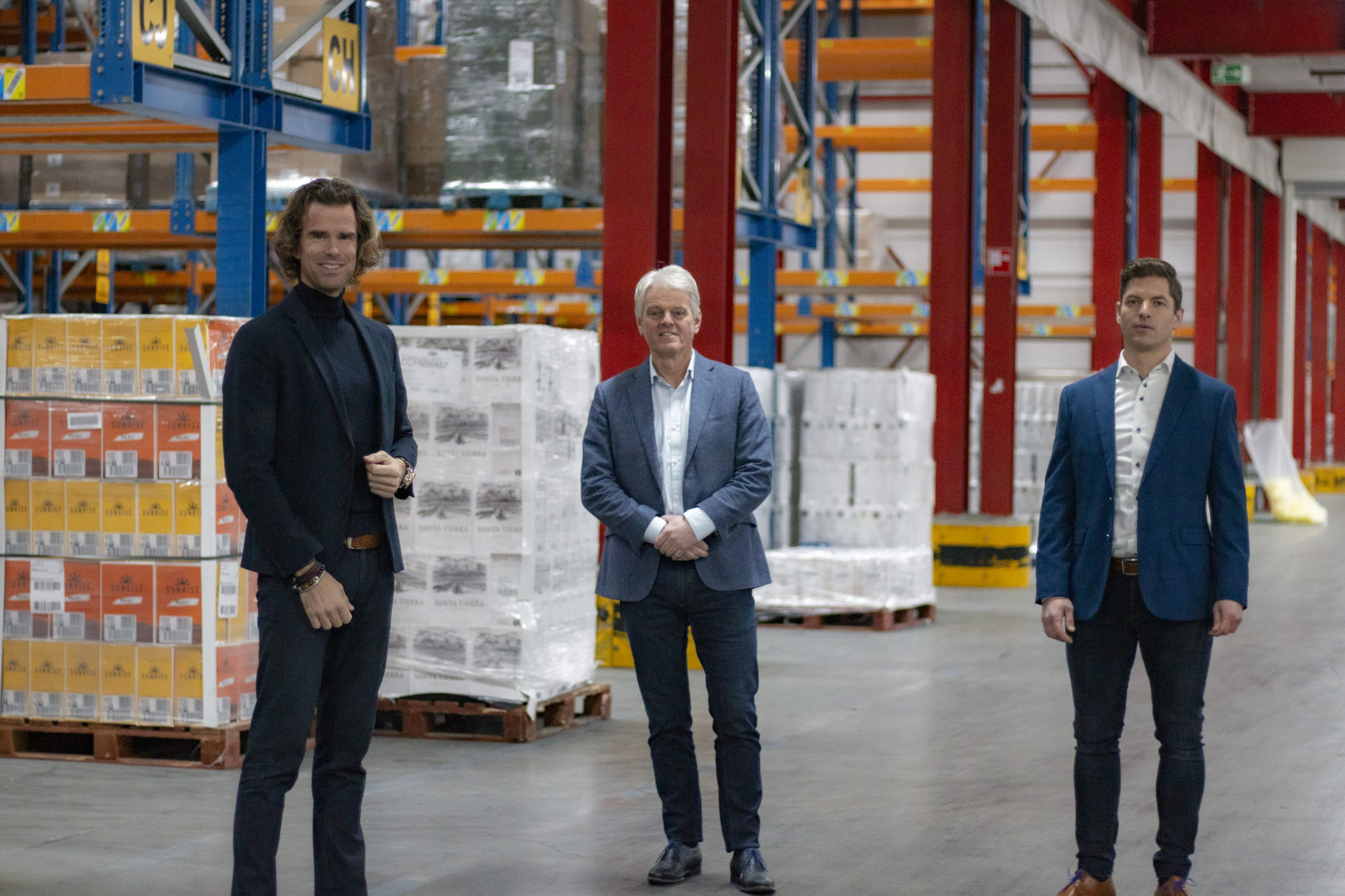 Martin Knol, Martijn Scholtes en Ferry Kalfsvel. 