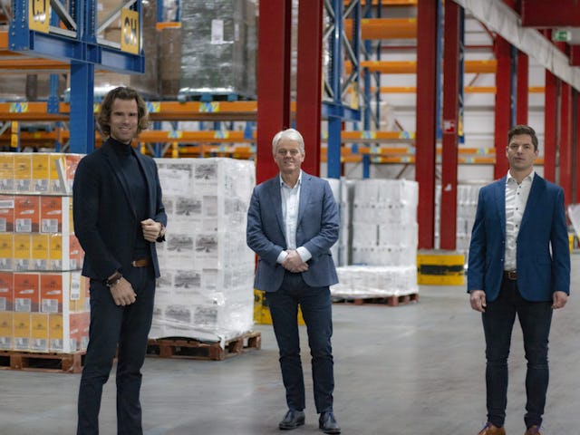 Martin Knol, Martijn Scholtes en Ferry Kalfsvel.