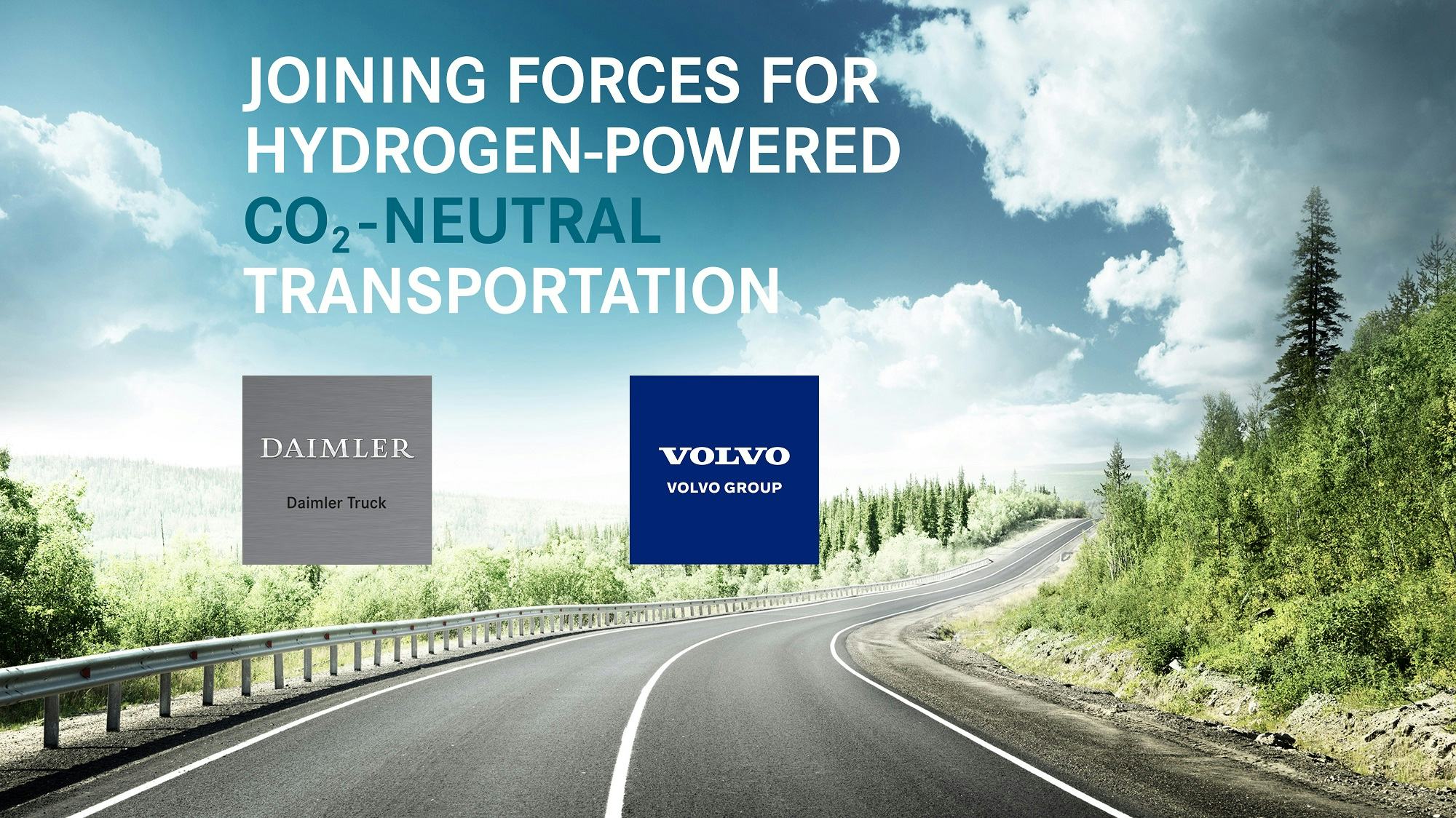 Volvo en Daimler gaan brandstofcellen voor waterstoftrucks bouwen