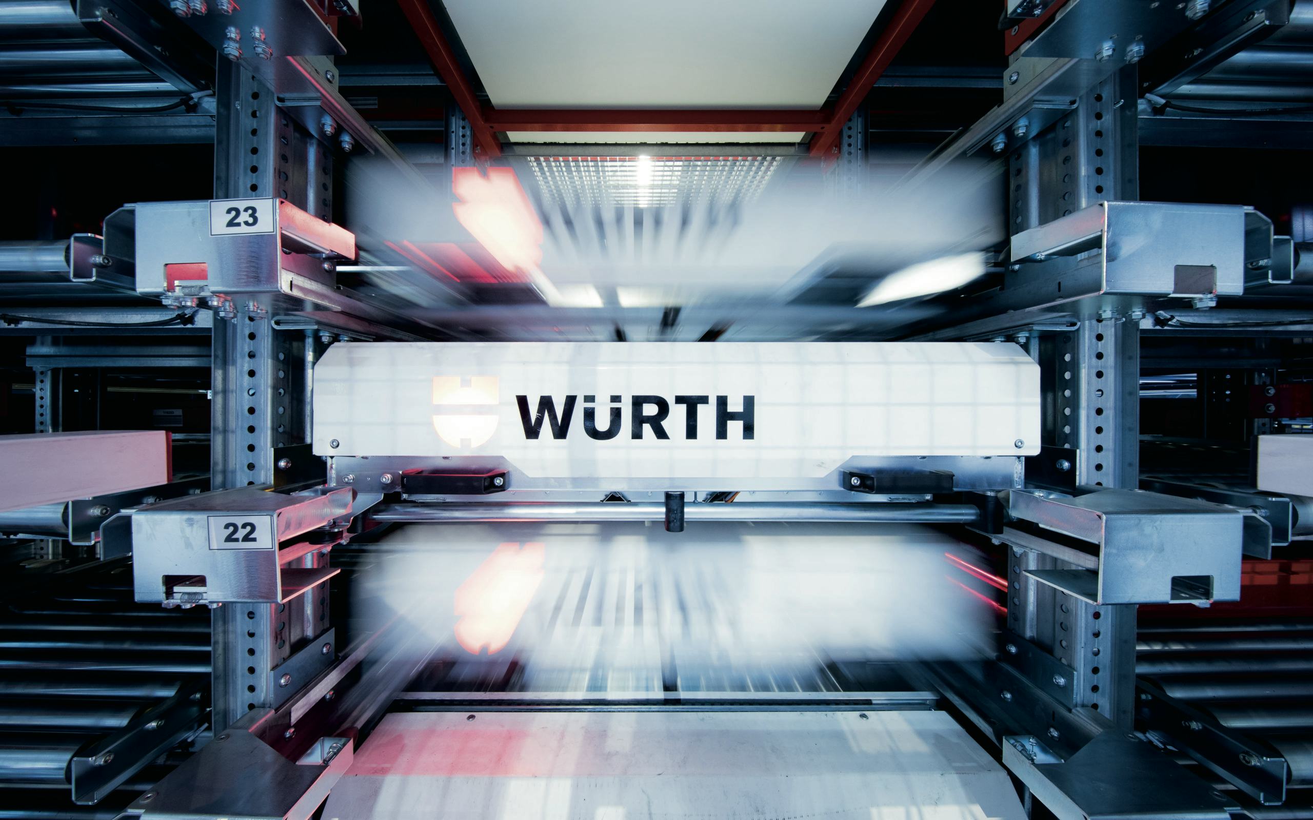Würth: 'Shuttles en robots geven ons extra productiviteit, ergonomie en duurzaamheid'