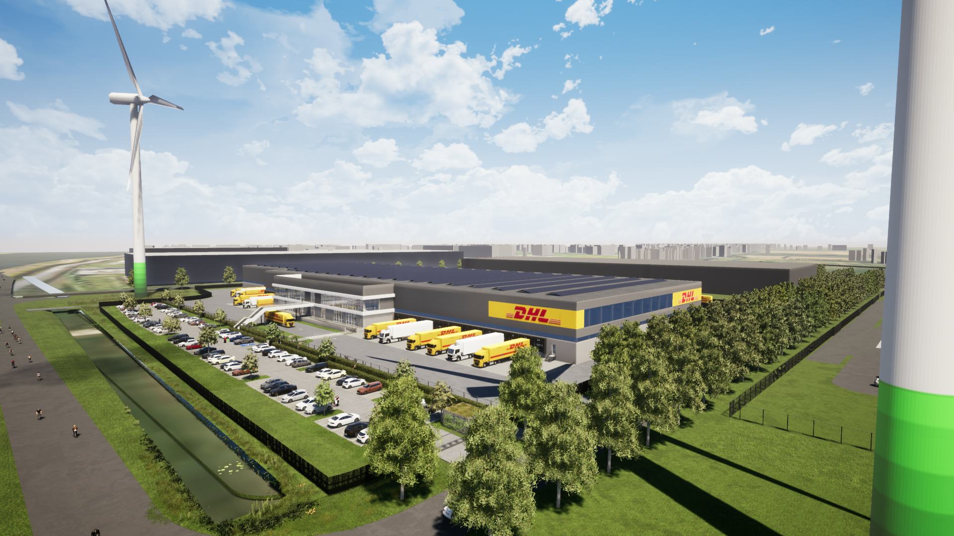DHL Parcel bouwt nieuw sorteercentrum op Distripark in Dordrecht