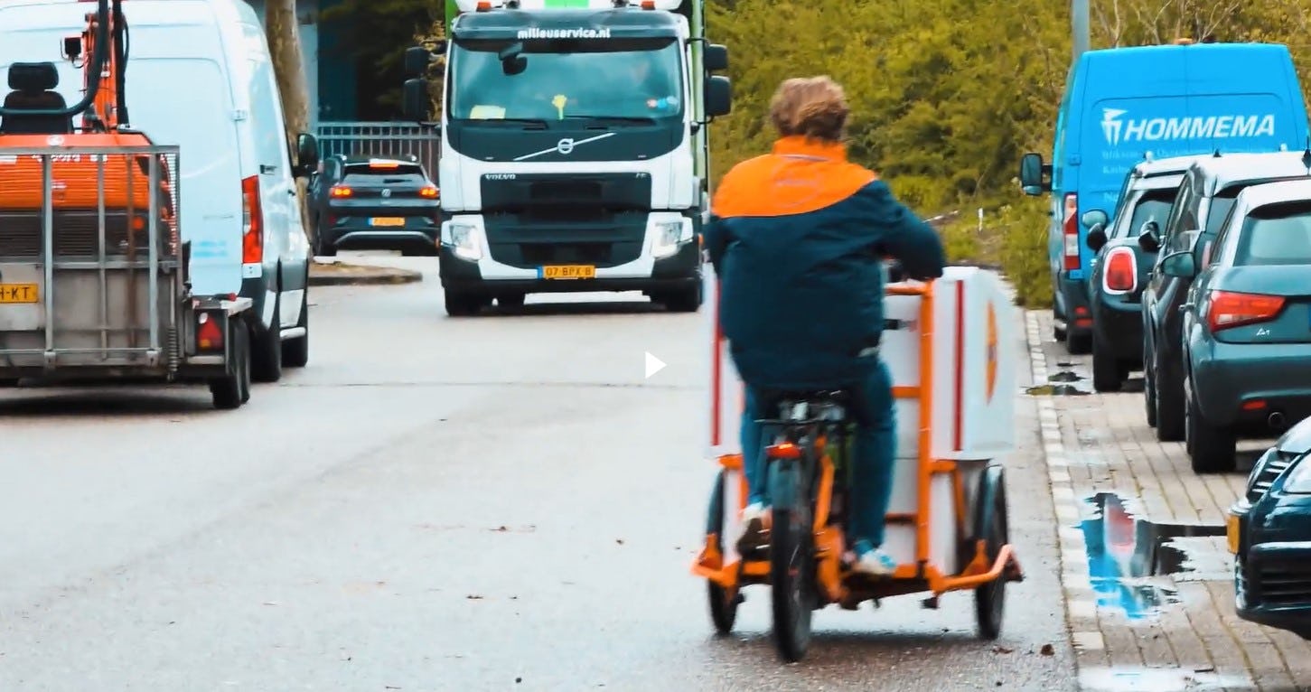 Cargobike gaat de logistiek in de stad redden (VIDEO)