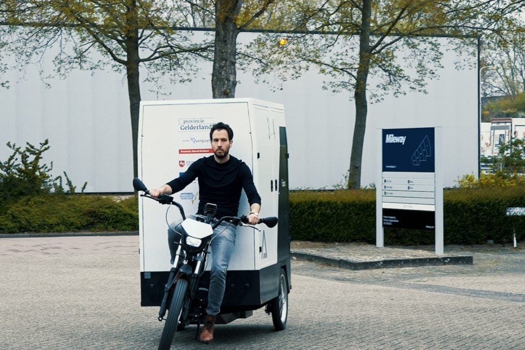 VIDEO: Cargobike wordt het nieuwe witte busje