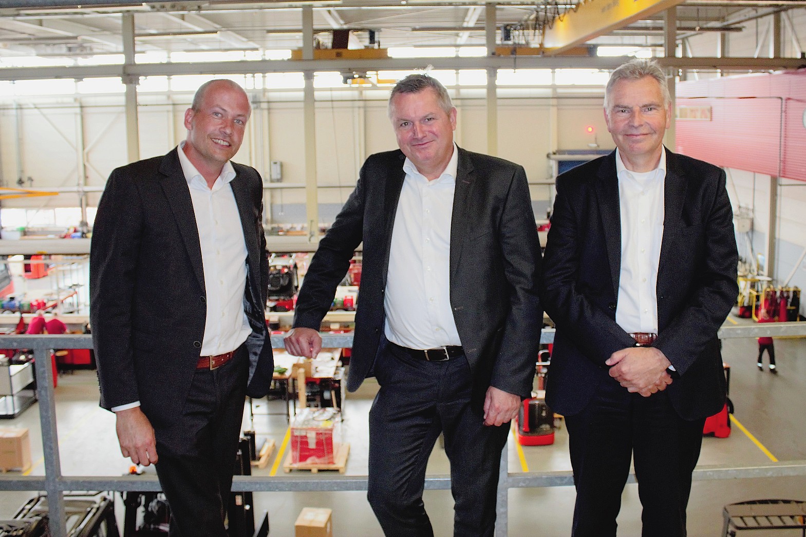 Maarten Vaandrager, Geurt de Groot en Henk van Keulen 