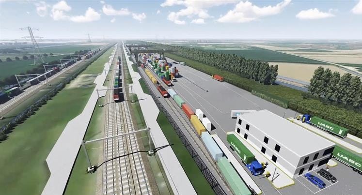 Railterminal Gelderland onmogelijk door ontbreken inschrijving
