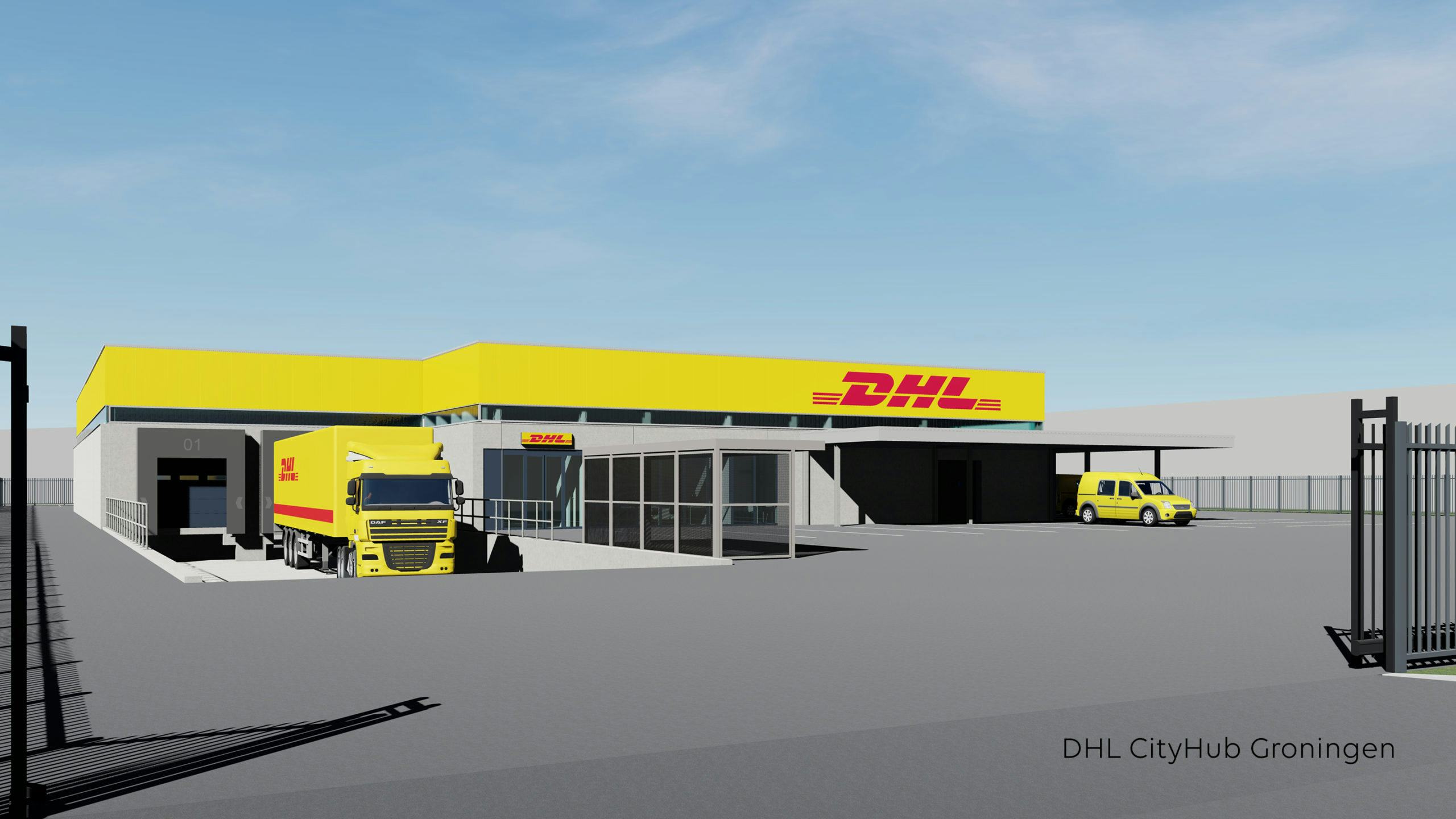 DHL bouwt cityHubs op meerdere locaties in Nederland