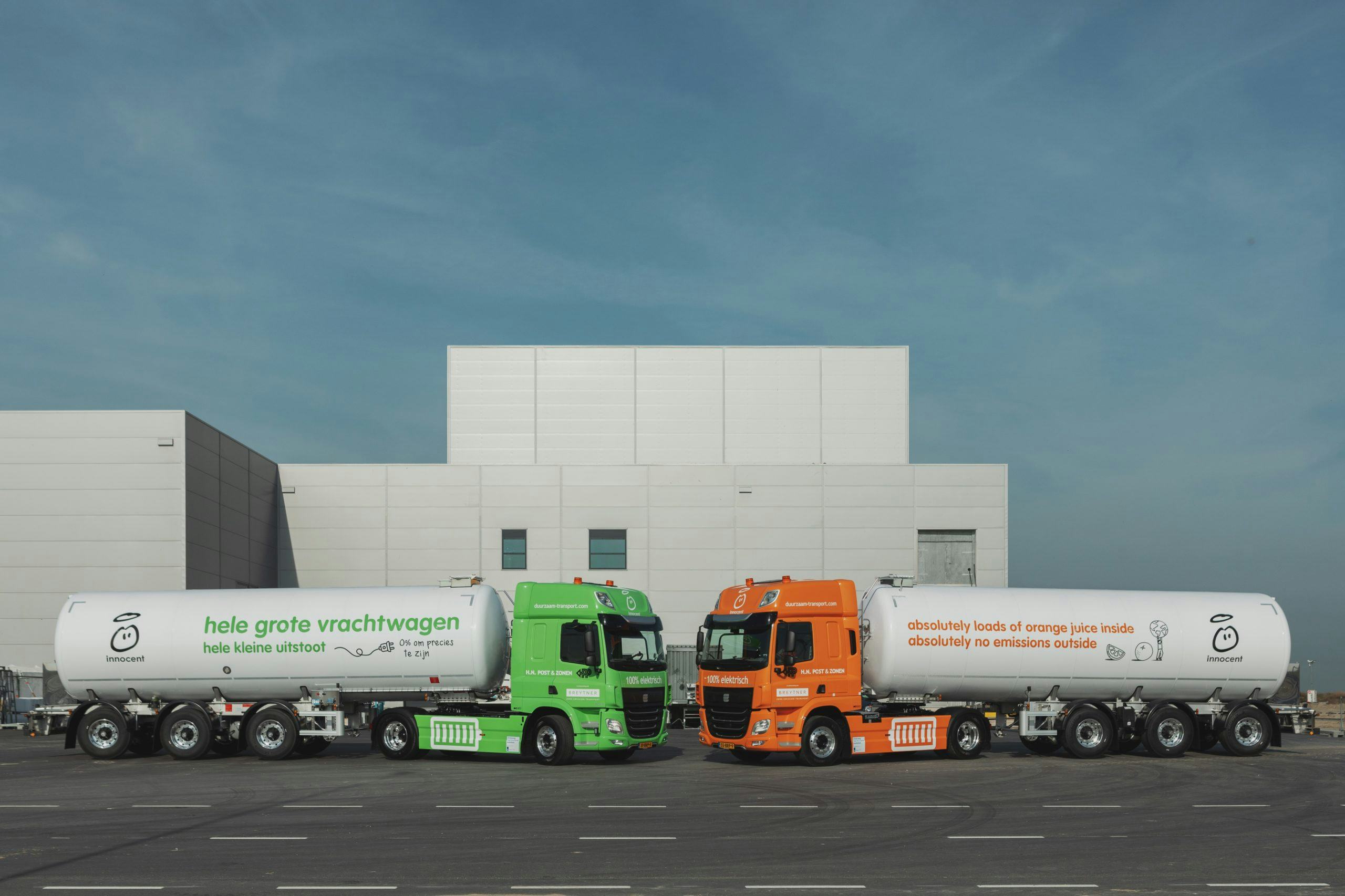 Sapgigant gaat voor CO2-neutrale supply chain met zware zero-emissie trucks