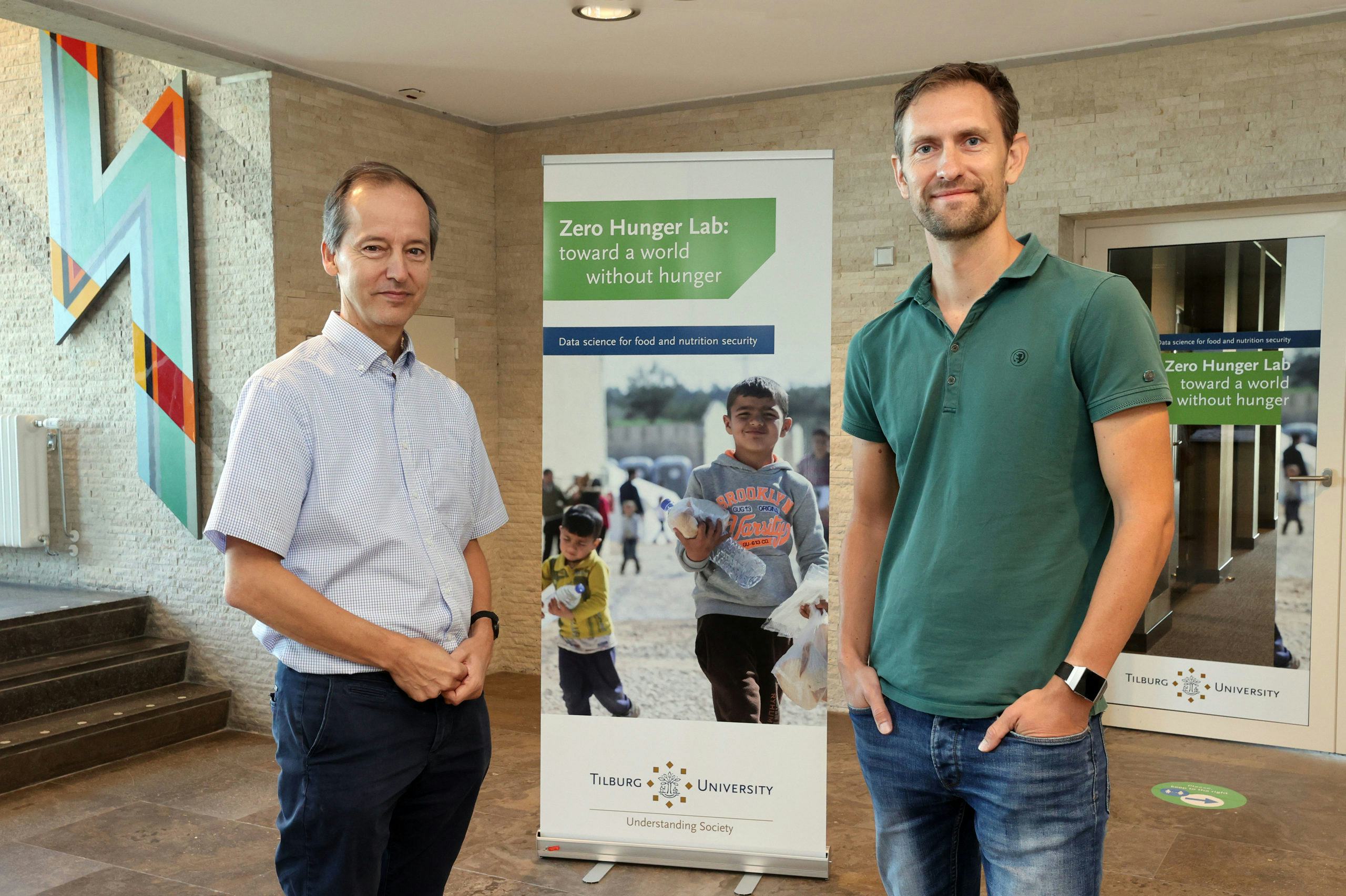 Hein Fleuren en Frans Cruijssen. Foto: Bert Jansen