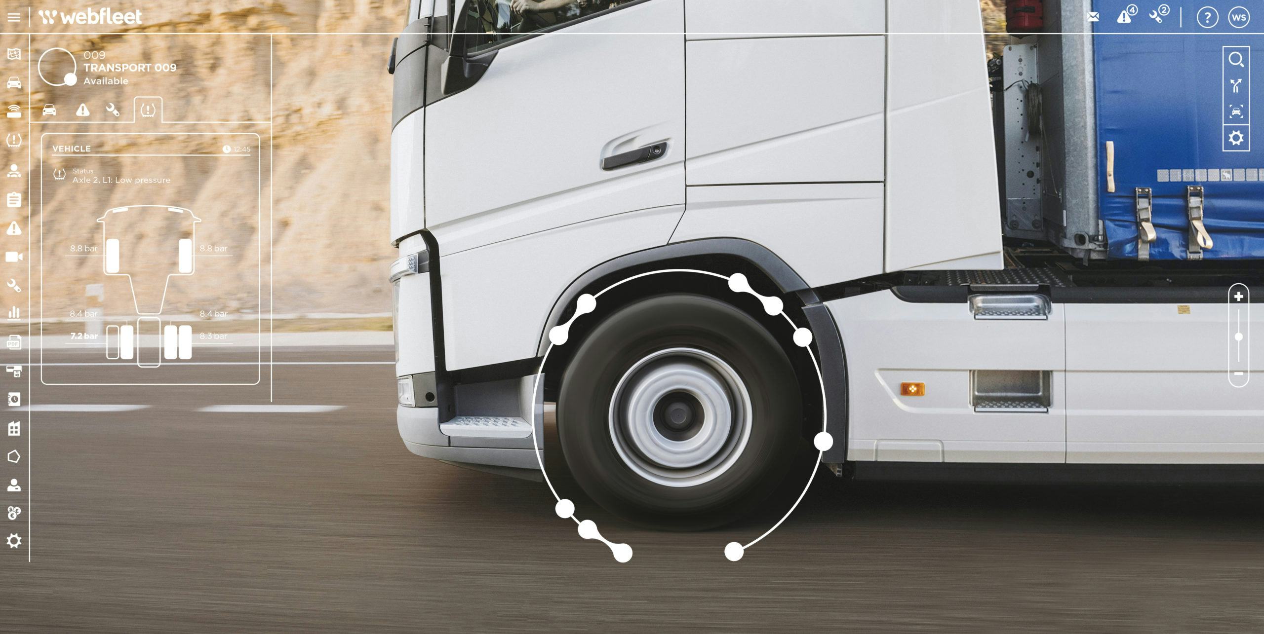 Beter bandengedrag en lagere kosten met het juiste Tyre Pressure Monitoring Systeem.
