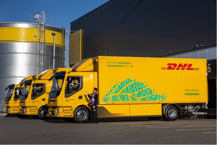 DHL vergroent verder met elektrische vrachtwagens