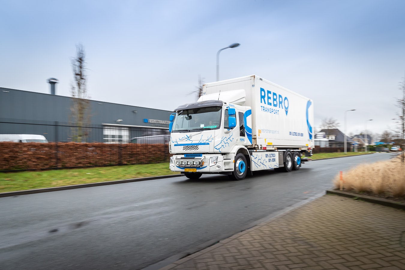 Rebro Transport zet Volvo FE Electric in voor DPD