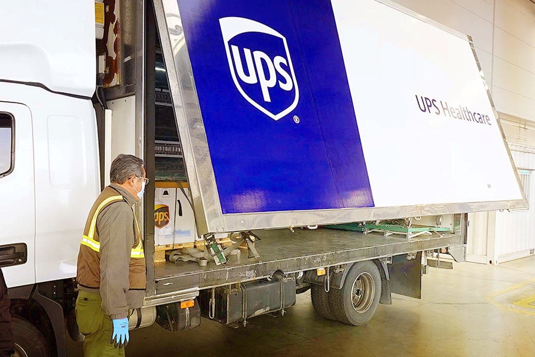 UPS start nieuwe koelketendienst voor farma- en zorgvervoer