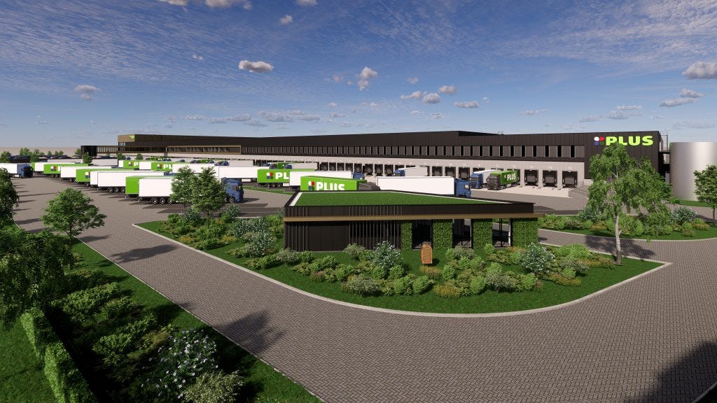 Plus bouwt nieuw versdistributiecentrum in Deventer