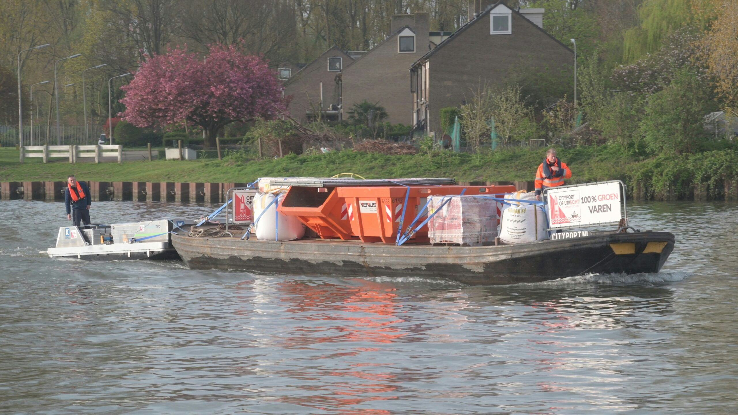 Utrecht verenigt zich voor goederenvervoer over water
