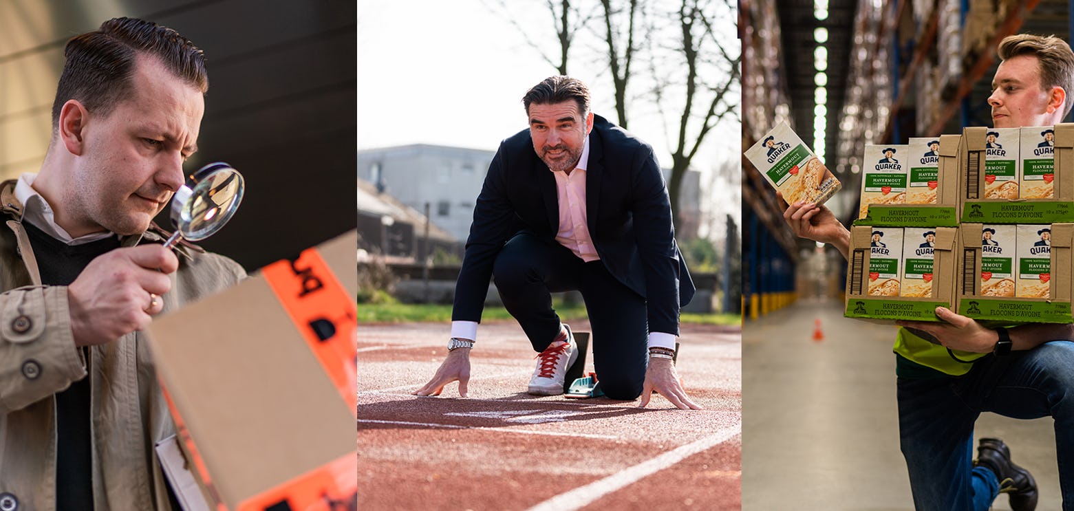 Erik van Geloven zorgt er hoogstpersoonlijk voor dat de lading goed in de gaten wordt gehouden.