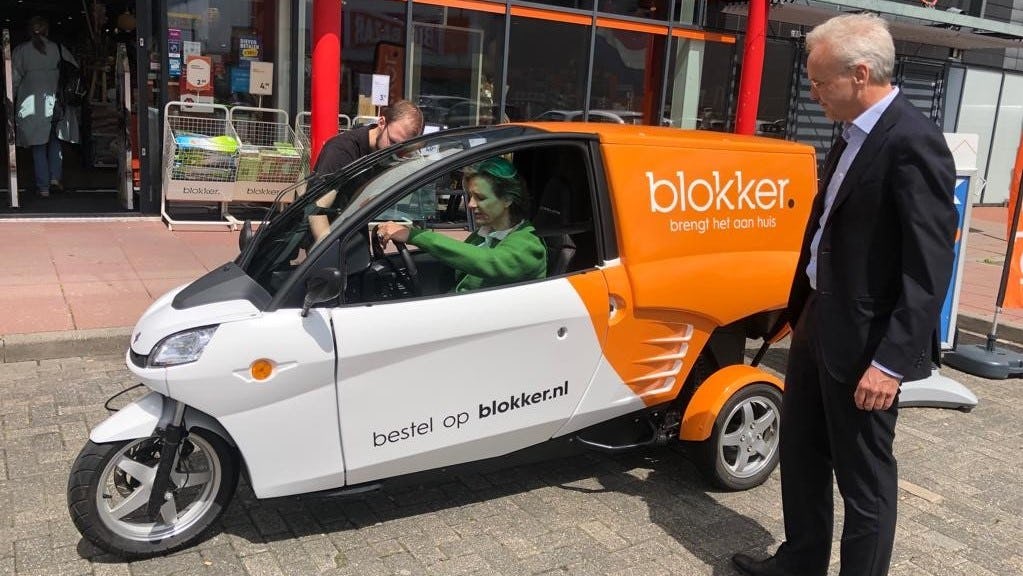 Besnoeiing afbetalen timmerman Blokker start pilot duurzame bezorgdienst in Leeuwarden