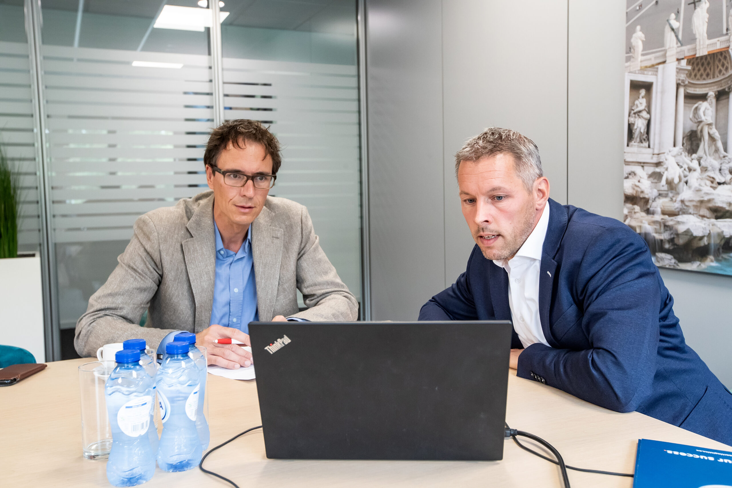 Hans Moonen en Vincent Peters