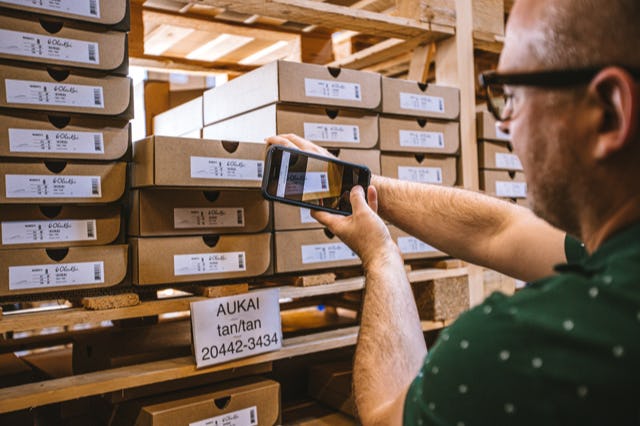 Digitaliseer je magazijn met de Exact Voorraadbeheer app