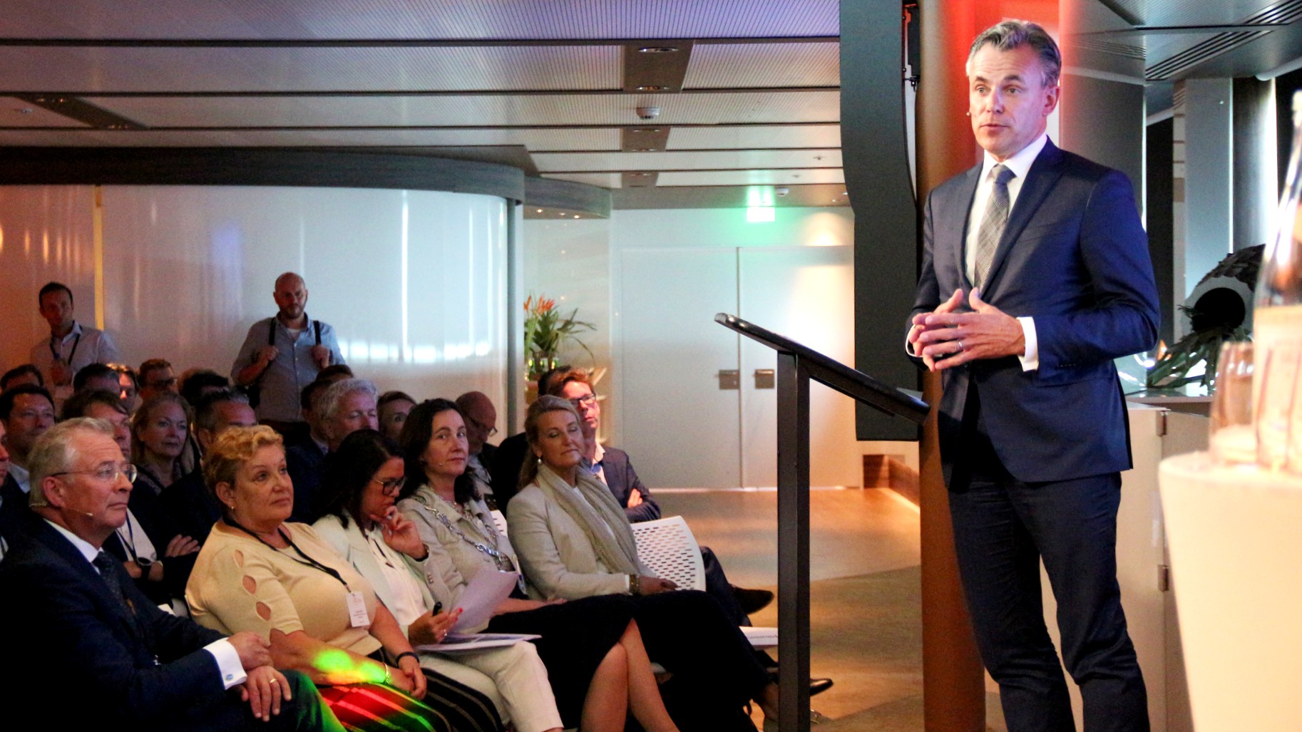 Minister Mark Harbers van Infrastructuur en Waterstaat