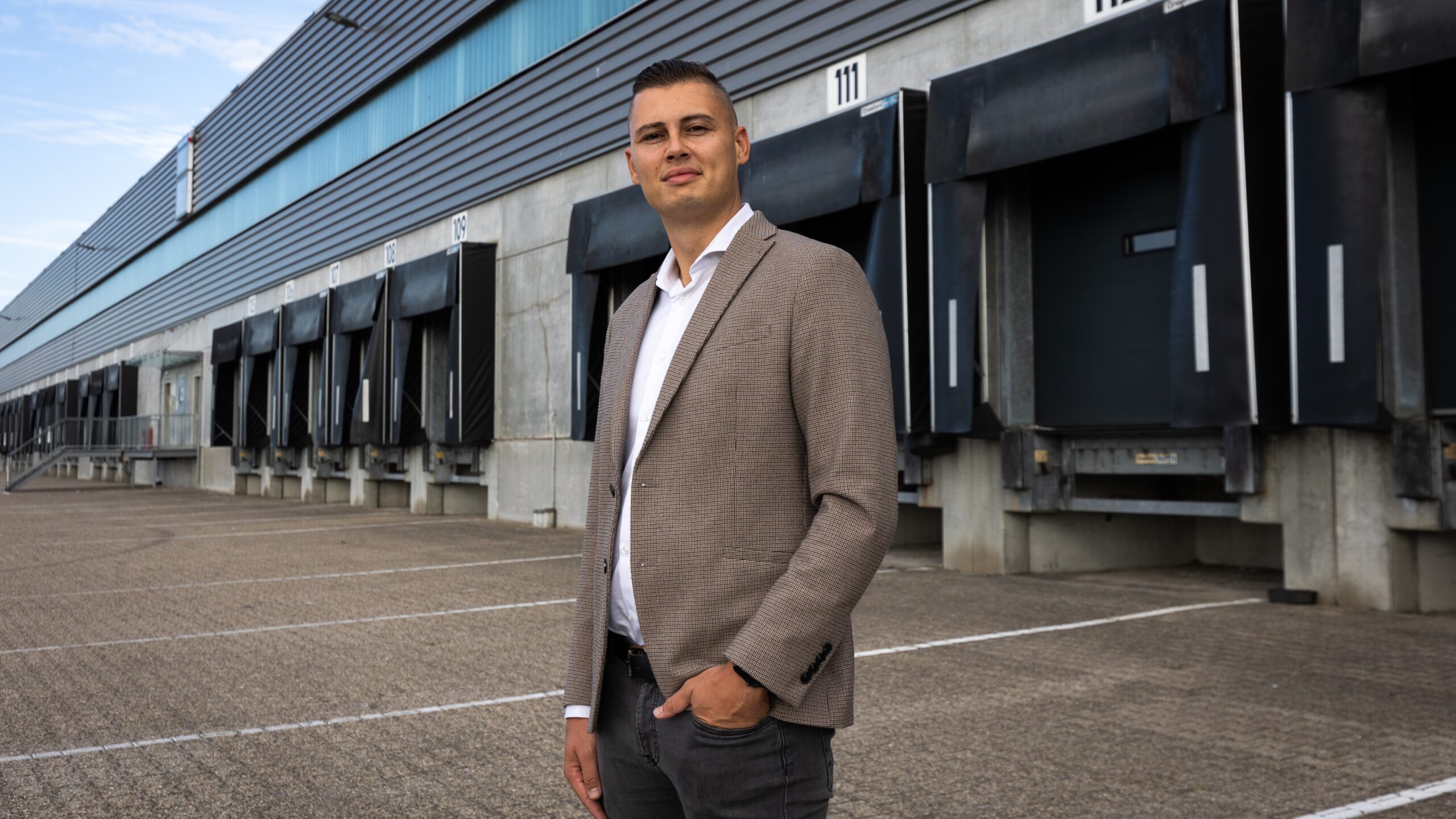 Yorden Greuter van VSDV Distributie. Foto: Diederik van der Laan / Dutch Photo Agency