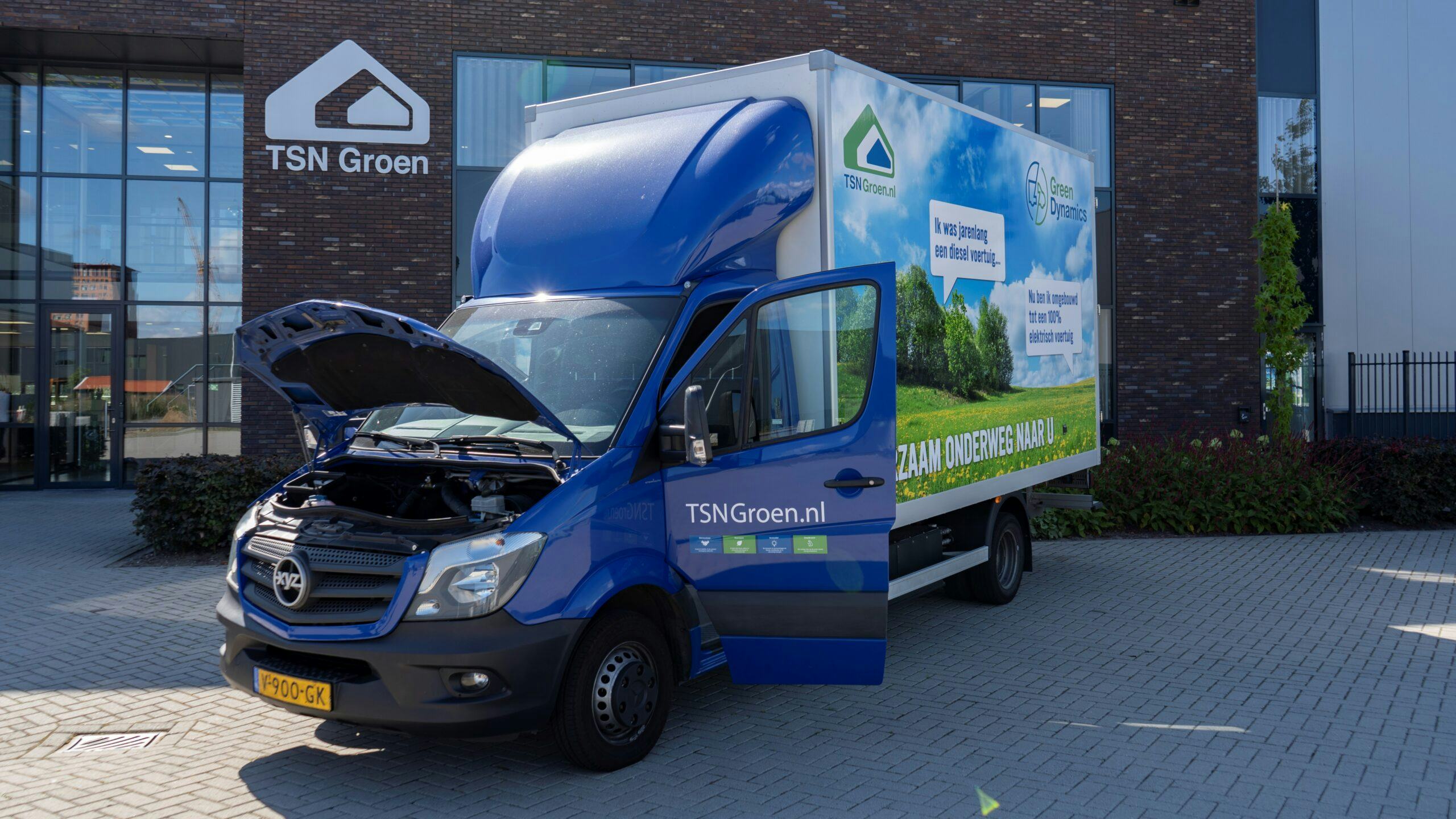 Green Dynamics geeft oude dieseltrucks tweede leven - VIDEO