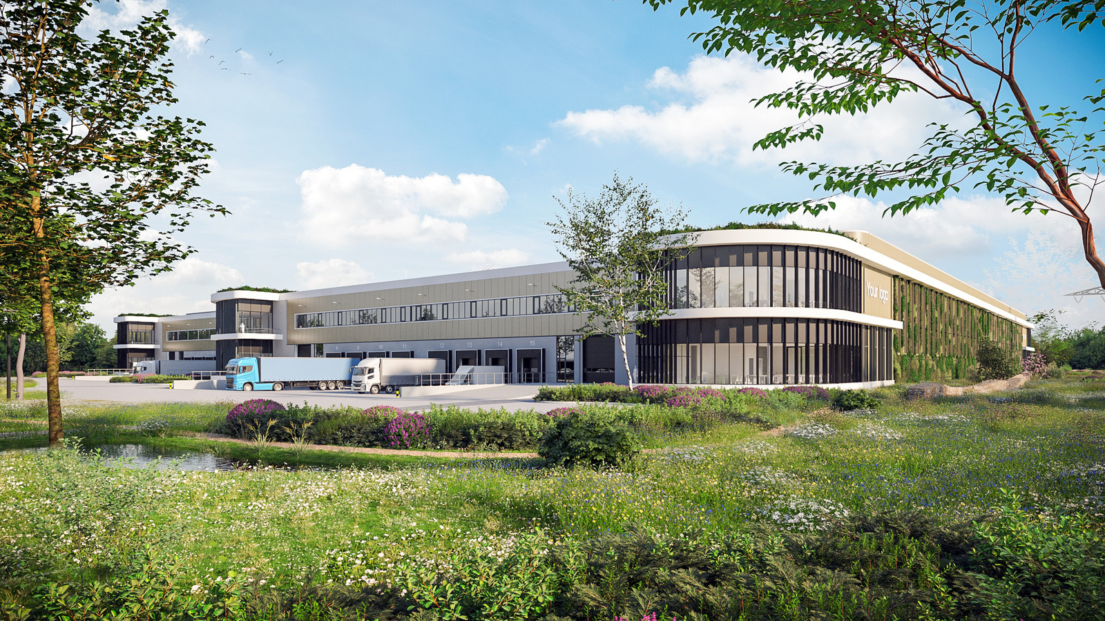 Een van de nieuwste projecten van WDP in Nederland, de ontwikkeling van een duurzaam en natuurinclusief distributiecentrum in Breda. WDP heeft over het eerste halfjaar een winst gerealiseerd van 114,6 miljoen euro, een stijging van 18 procent in vergelijking met dezelfde periode in 2021. 