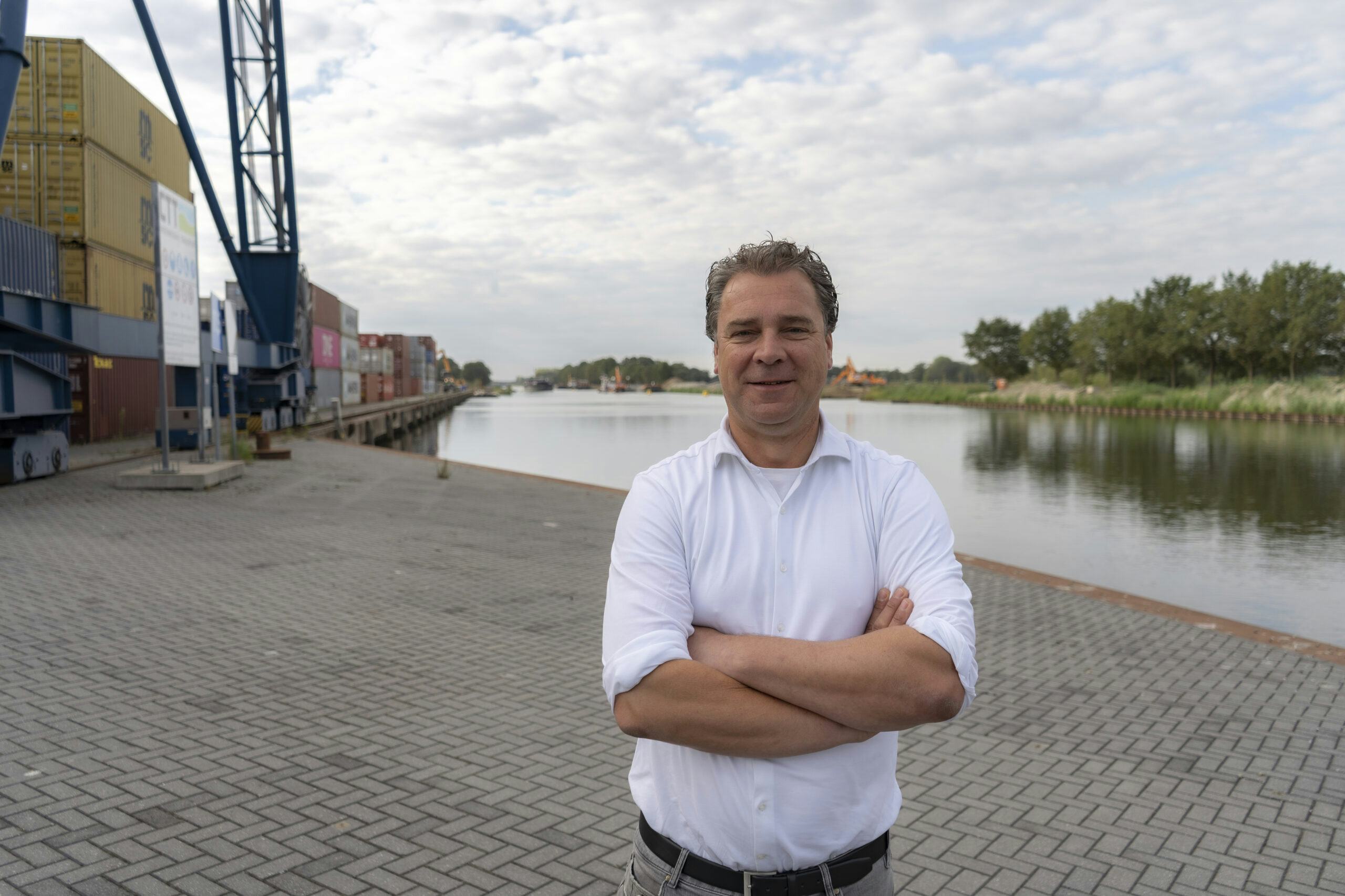 André Pluimers (Port of Twente): "We zijn trots op de circulaire primeur op XL Businesspark"